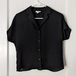 Frank & Oak Camp Collar Blouse